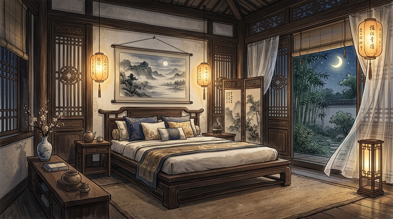 Phong Thủy Phòng Ngủ & Kê Giường Hướng Nào Tốt Cho Sức Khỏe, Hôn Nhân